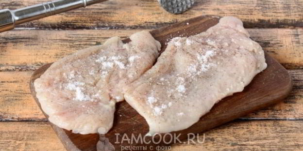 шницель с сыром