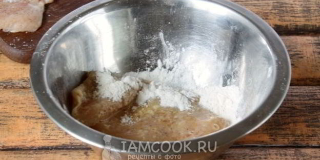 шницель с сыром