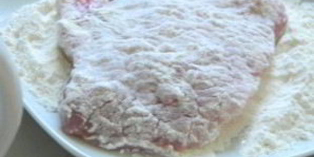 шницель в панировке