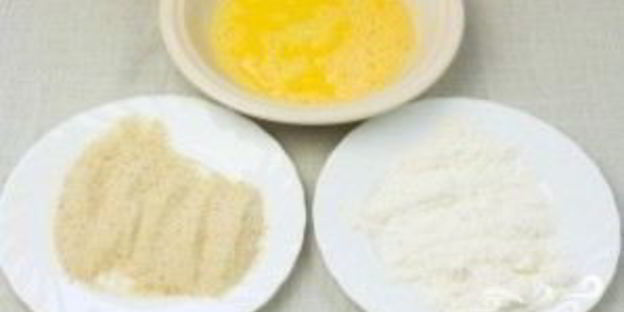 шницель в сухарях