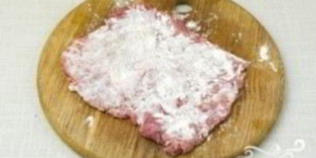 шницель в сухарях