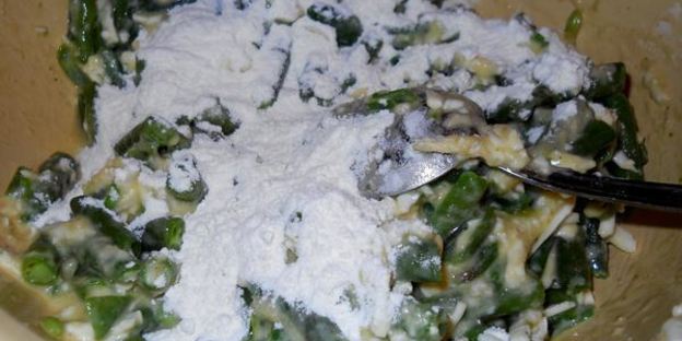 шницель вегетарианский из стручковой фасоли