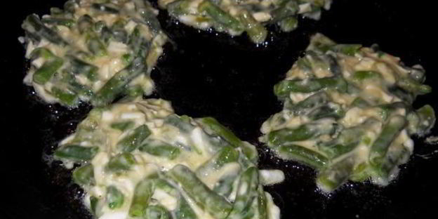 шницель вегетарианский из стручковой фасоли