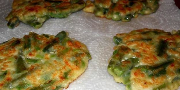 шницель вегетарианский из стручковой фасоли