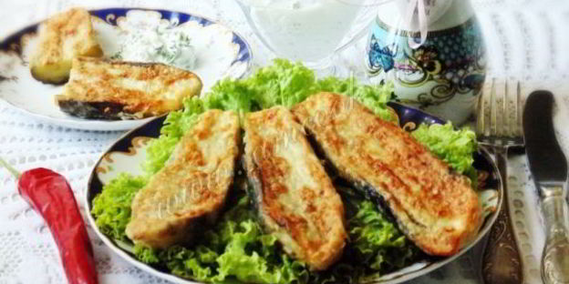 шницели из баклажанов