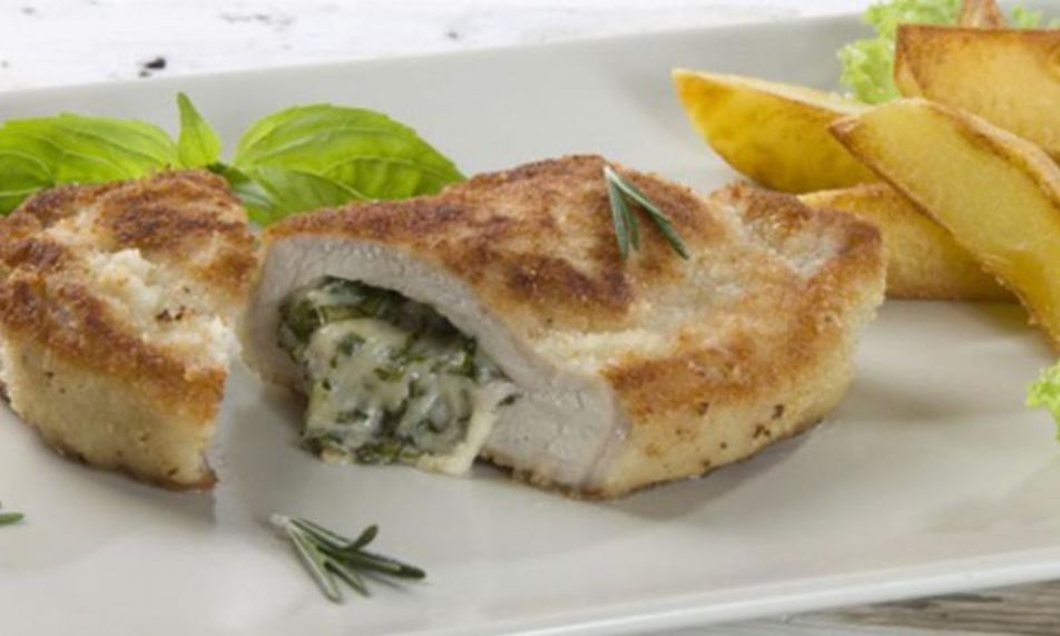 Рецепт шницелей с пряной начинкой