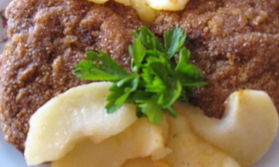Рецепт свиного шницеля из свинины