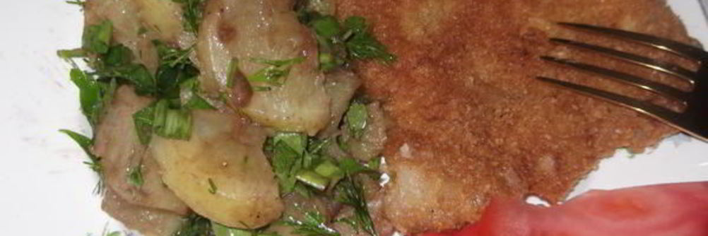 Свиной шницель по-Венски