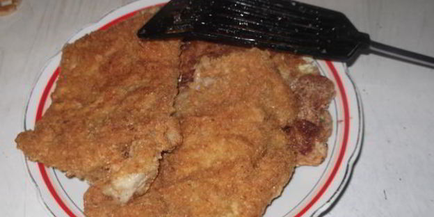 свиной шницель по-венски