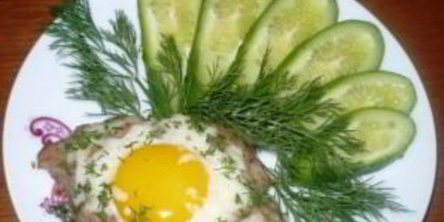 свиной шницель в духовке