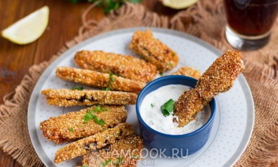 Рецепт вегетарианского грибного шницеля