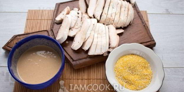 вегетарианский грибной шницель