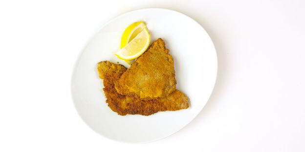 венский шницель на растительном масле