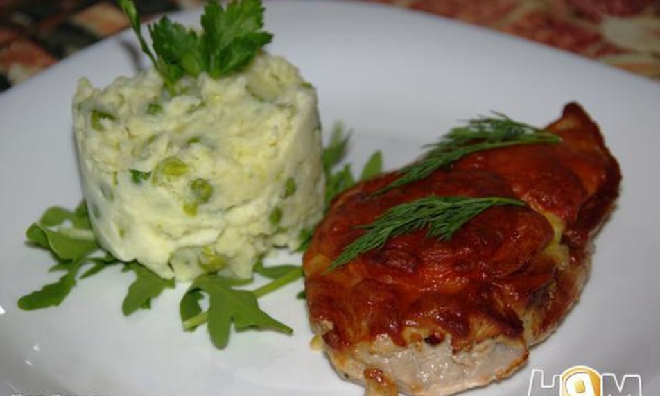 Рецепт запеченного свиного шницеля