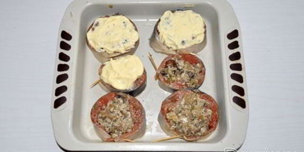 фаршированные стейки горбуши