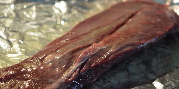 флет айрон стейк в кофейно-пряной посыпке