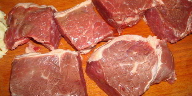 мини стейки на гриле с овощами