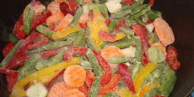 мини стейки на гриле с овощами