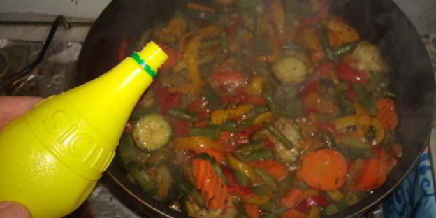 мини стейки на гриле с овощами