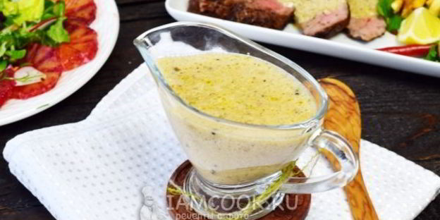 перечный соус для стейка