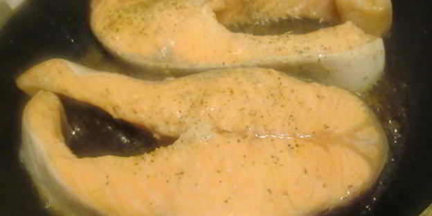 стейк форели