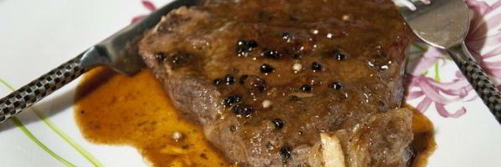 Стейк говяжий в духовке