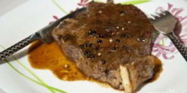 стейк говяжий в духовке