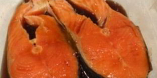 стейк из форели в духовке