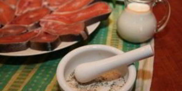 стейк из горбуши в духовке