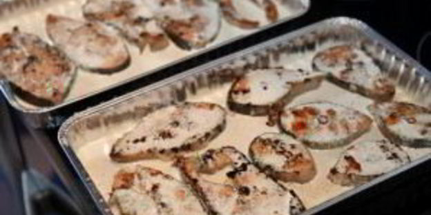 стейк из горбуши в духовке