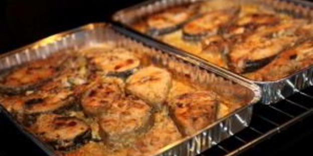 стейк из горбуши в духовке