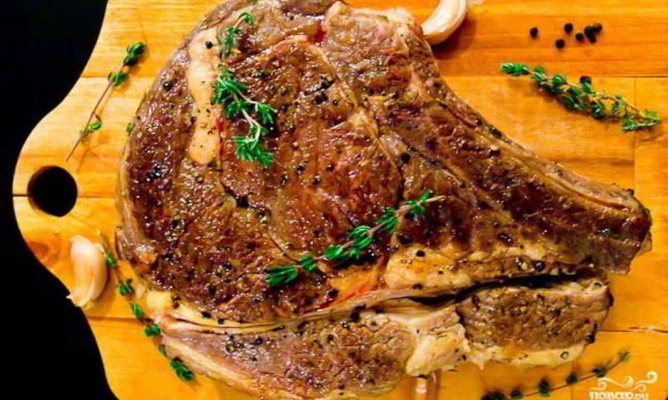 Рецепт стейка из говядины в мультиварке
