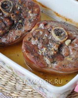 Стейк из индейки в духовке