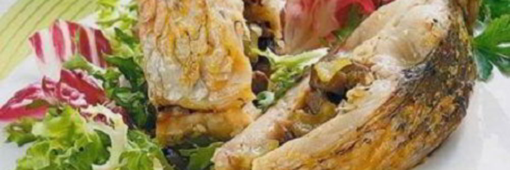 Стейк из карпа