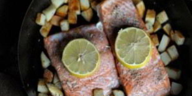 стейк из лосося