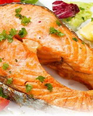 Стейк из нерки в духовке