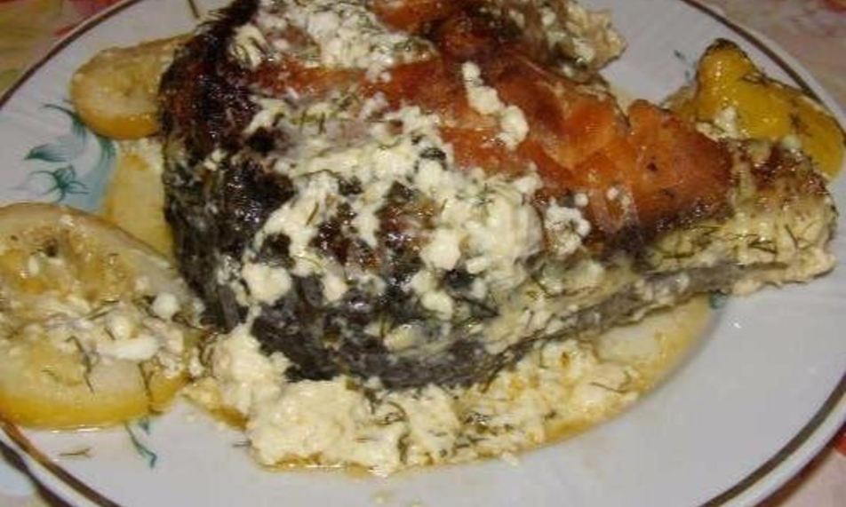 Рецепт стейка из семги в духовке запеченный