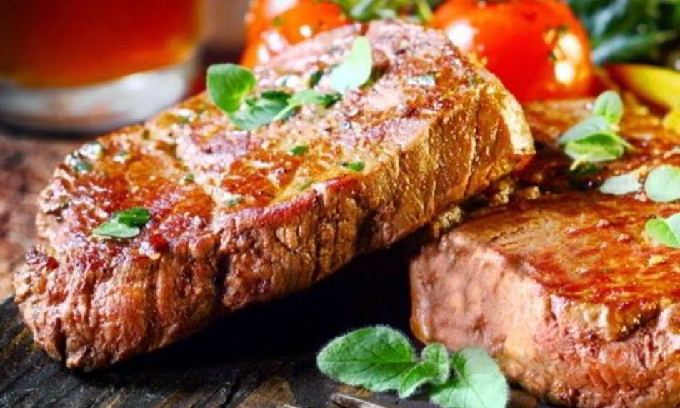 Рецепт стейка из свинины на гриле