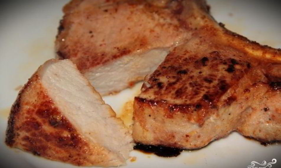 Рецепт стейка из свинины в мультиварке