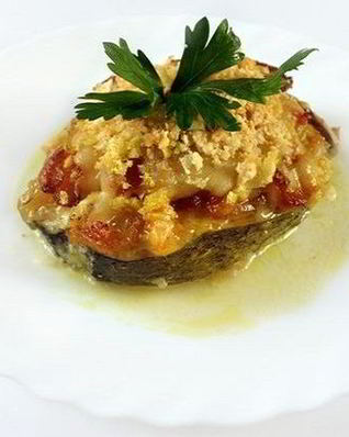 Стейк из трески