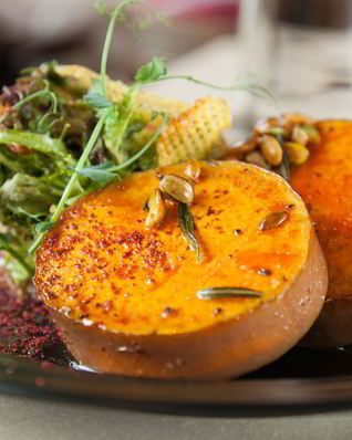 Стейк из тыквы