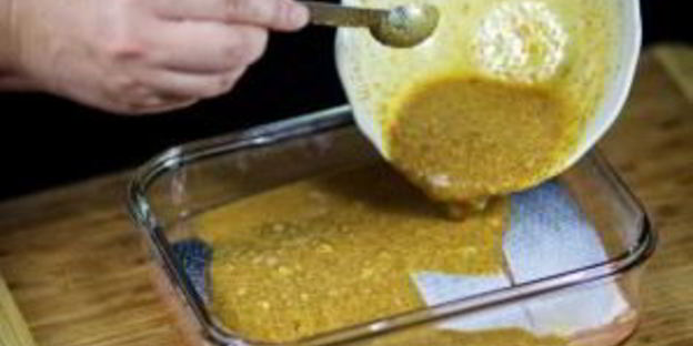 стейк лосося в духовке