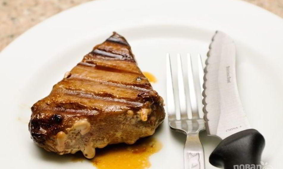 Рецепт стейка тунца