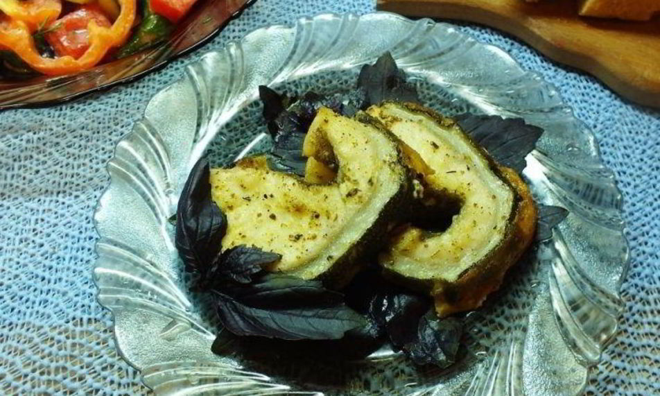 Рецепт стейка зубатки в духовке