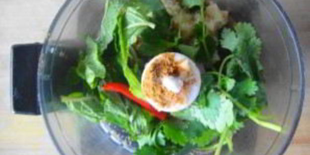 стейки из баранины острые