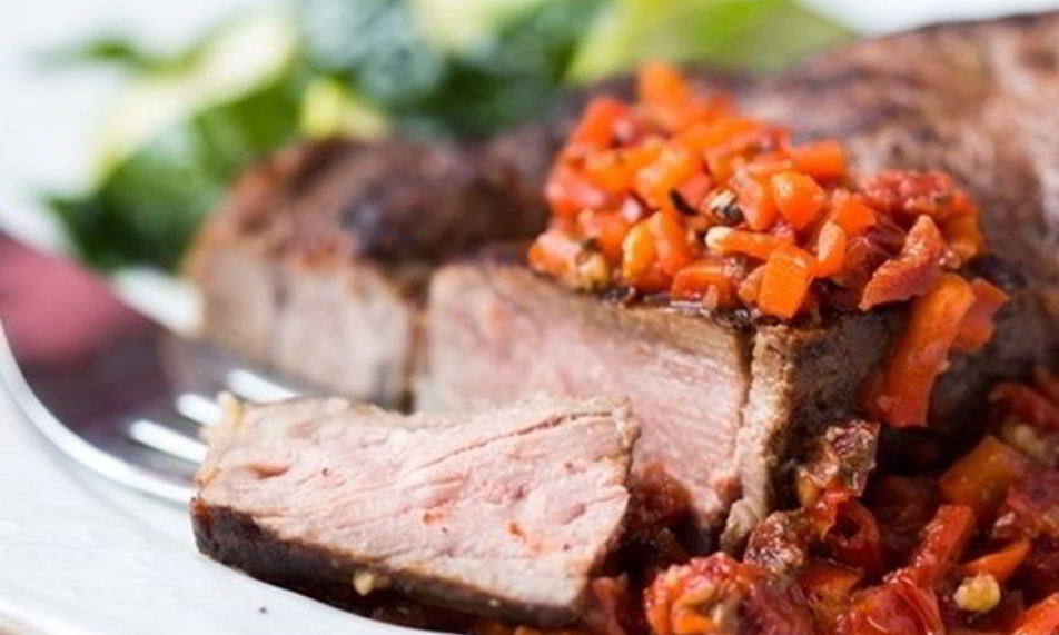 Рецепт стейков с овощами по-провансальски