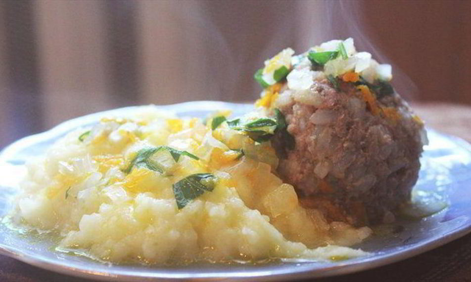 Рецепт фаршированных перепелиными яйцами тефтели