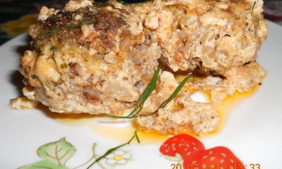 Рецепт гречневых тефтелей в сливочно-томатном соусе