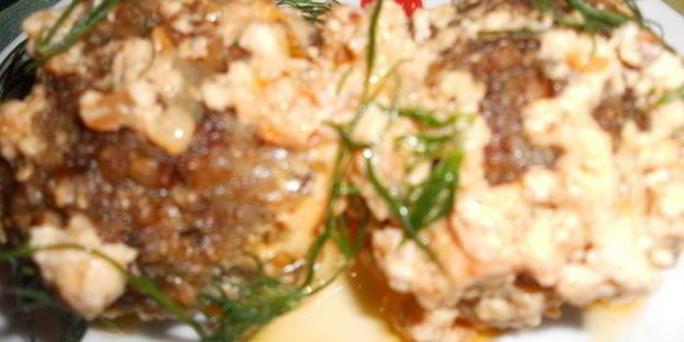 гречневые тефтели в сливочно-томатном соусе