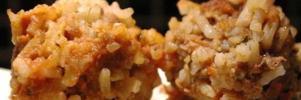 Мясные тефтели-ежики